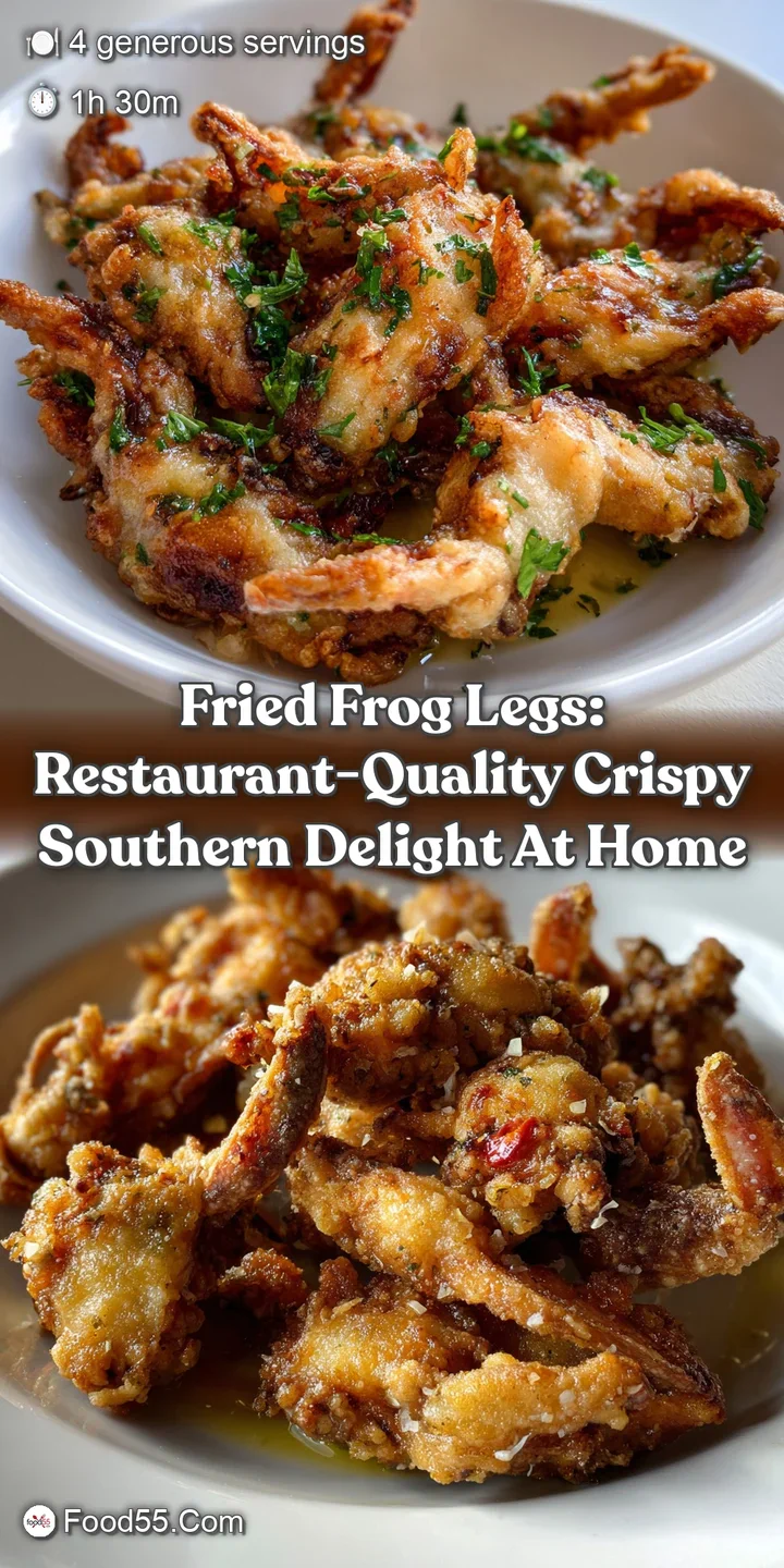 Fried Frog Legs: Restaurant-Quality Crispy Southern Delight At Home