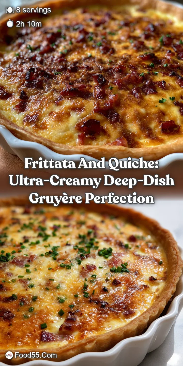 Frittata and Quiche: Ultra-Creamy Deep-Dish Gruy&egrave;re Perfection