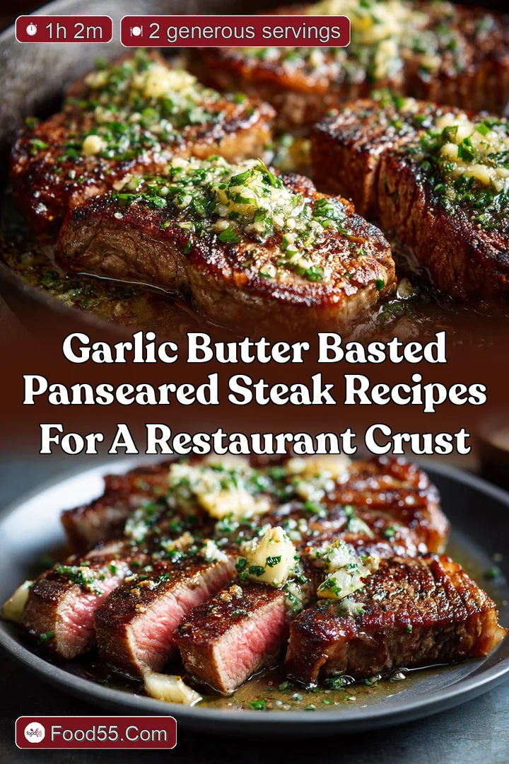 Garlic Butter Basted PanSeared Steak Recipes for a Restaurant Crust
