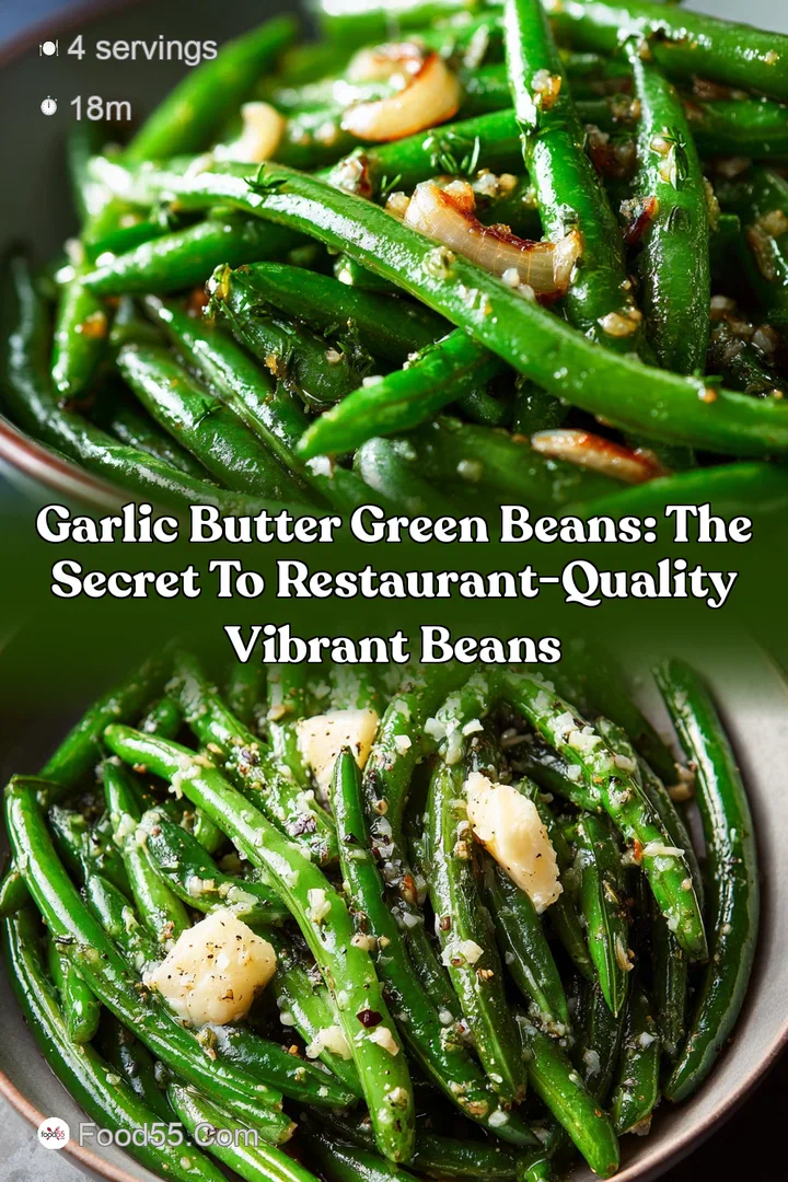 Garlic Butter Green Beans: The Secret to Restaurant-Quality Vibrant Beans