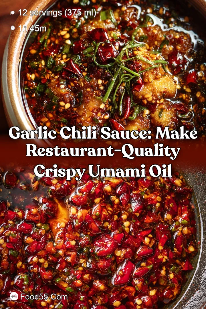 Garlic Chili Sauce: Make Restaurant-Quality Crispy Umami Oil