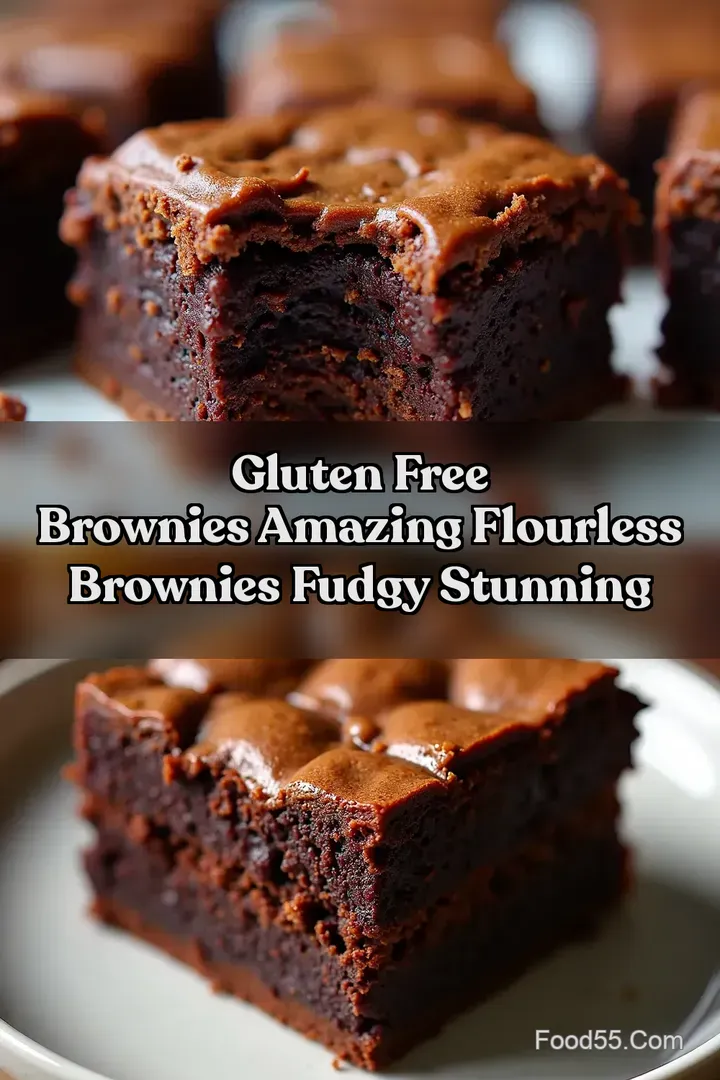 Gluten Free Brownies Amazing Flourless Brownies Fudgy Stunning