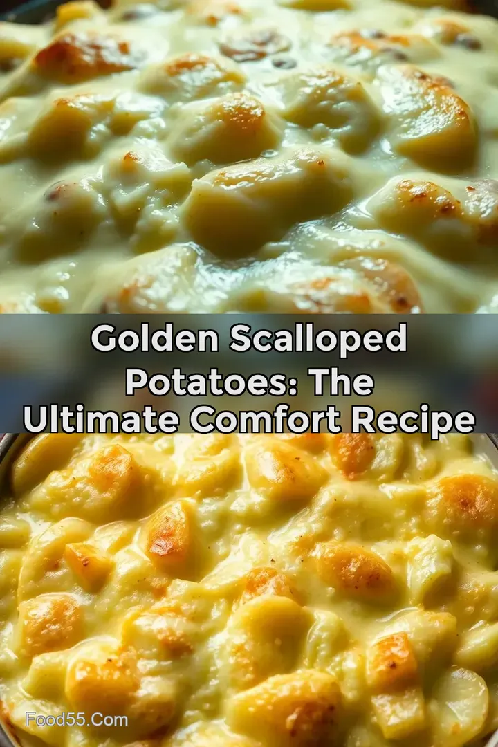 Golden Scalloped Potatoes: The Ultimate Comfort Recipe