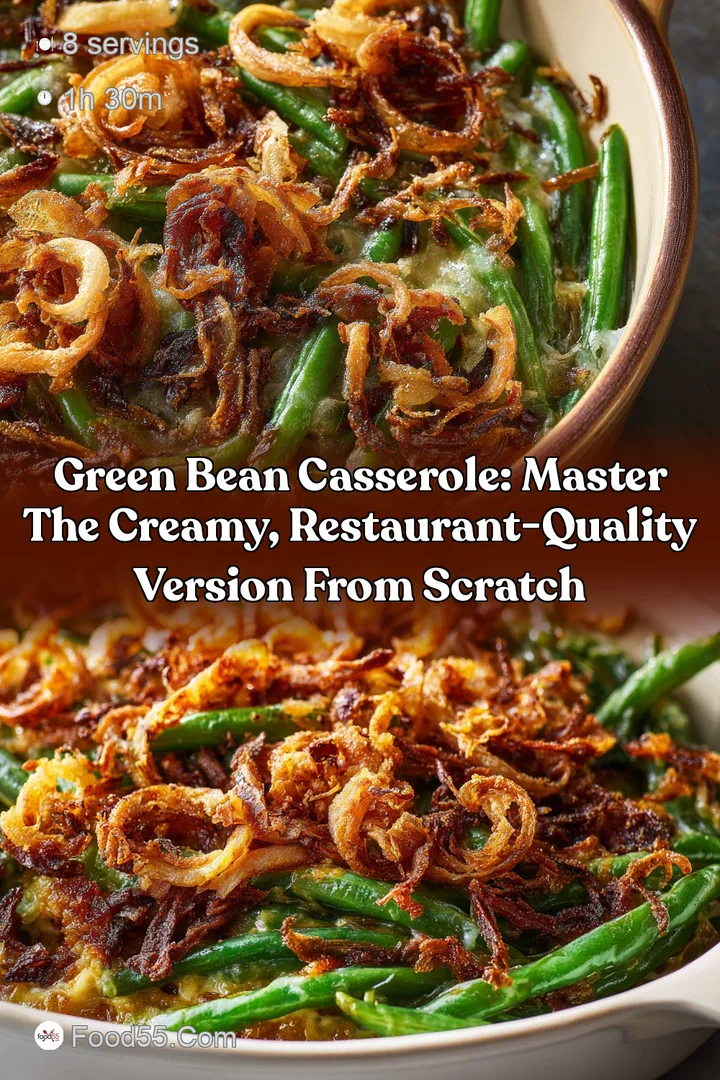 Green Bean Casserole: Master the Creamy Restaurant-Quality Version From Scratch