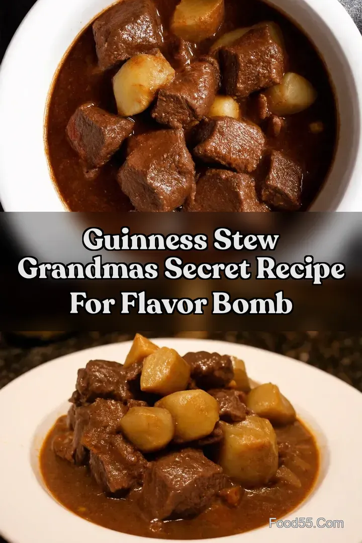 Guinness Stew Grandmas Secret Recipe for Flavor Bomb