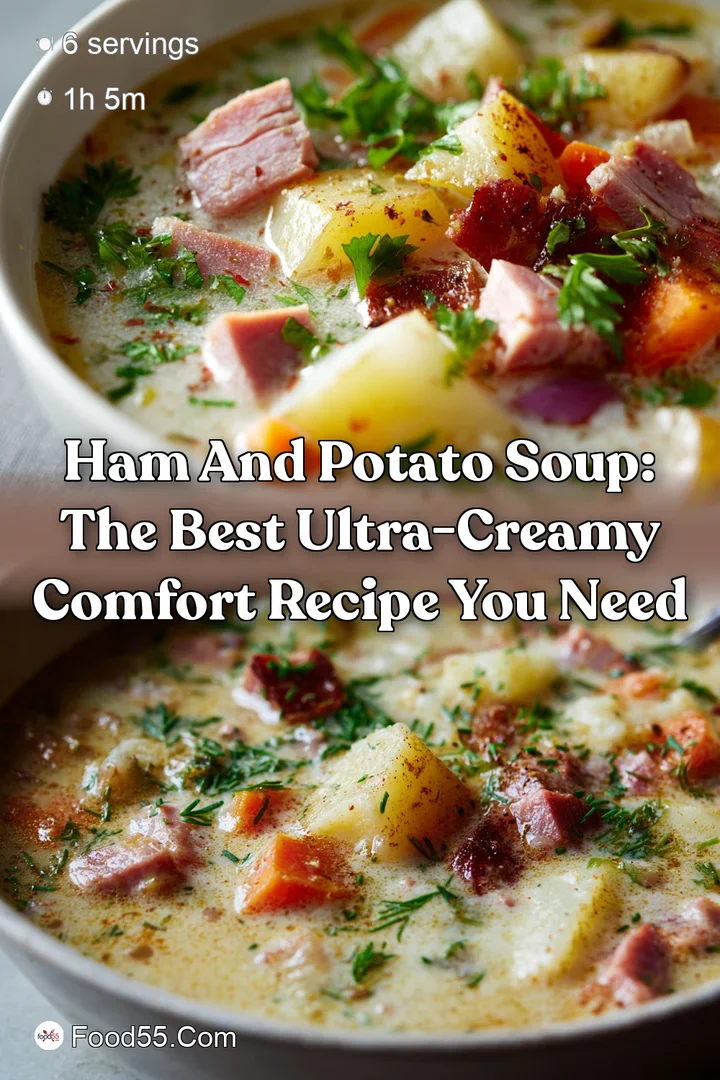 Ham and Potato Soup: The Best Ultra-Creamy Comfort Recipe You Need
