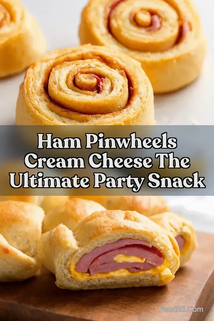 Ham Pinwheels Cream Cheese The Ultimate Party Snack