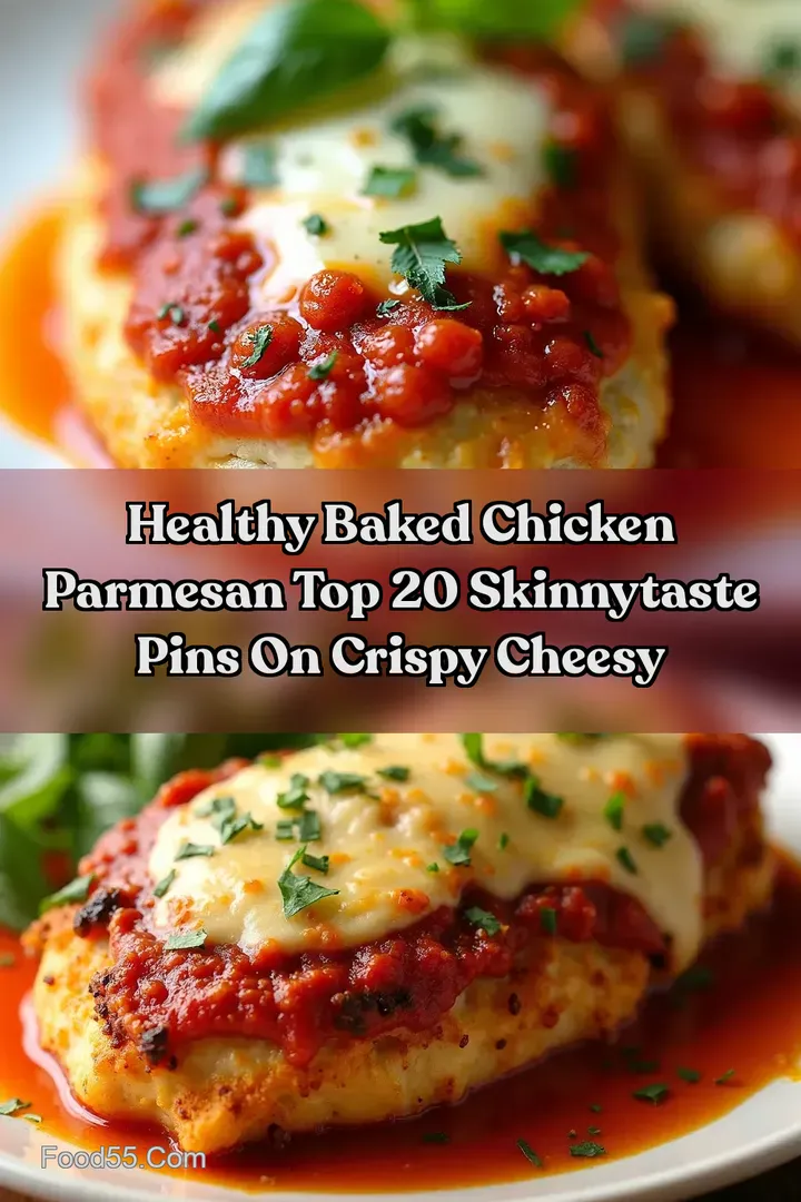 Healthy Baked Chicken Parmesan Top 20 Skinnytaste Pins on Crispy Cheesy