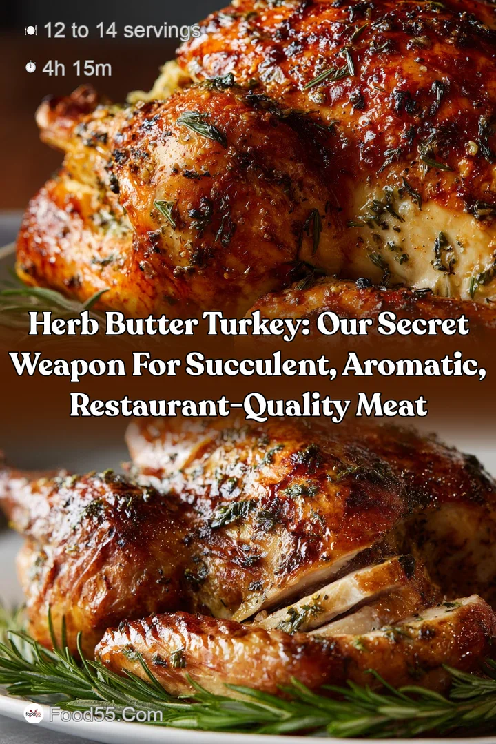 Herb Butter Turkey: Our Secret Weapon for Succulent Aromatic Restaurant-Quality Meat