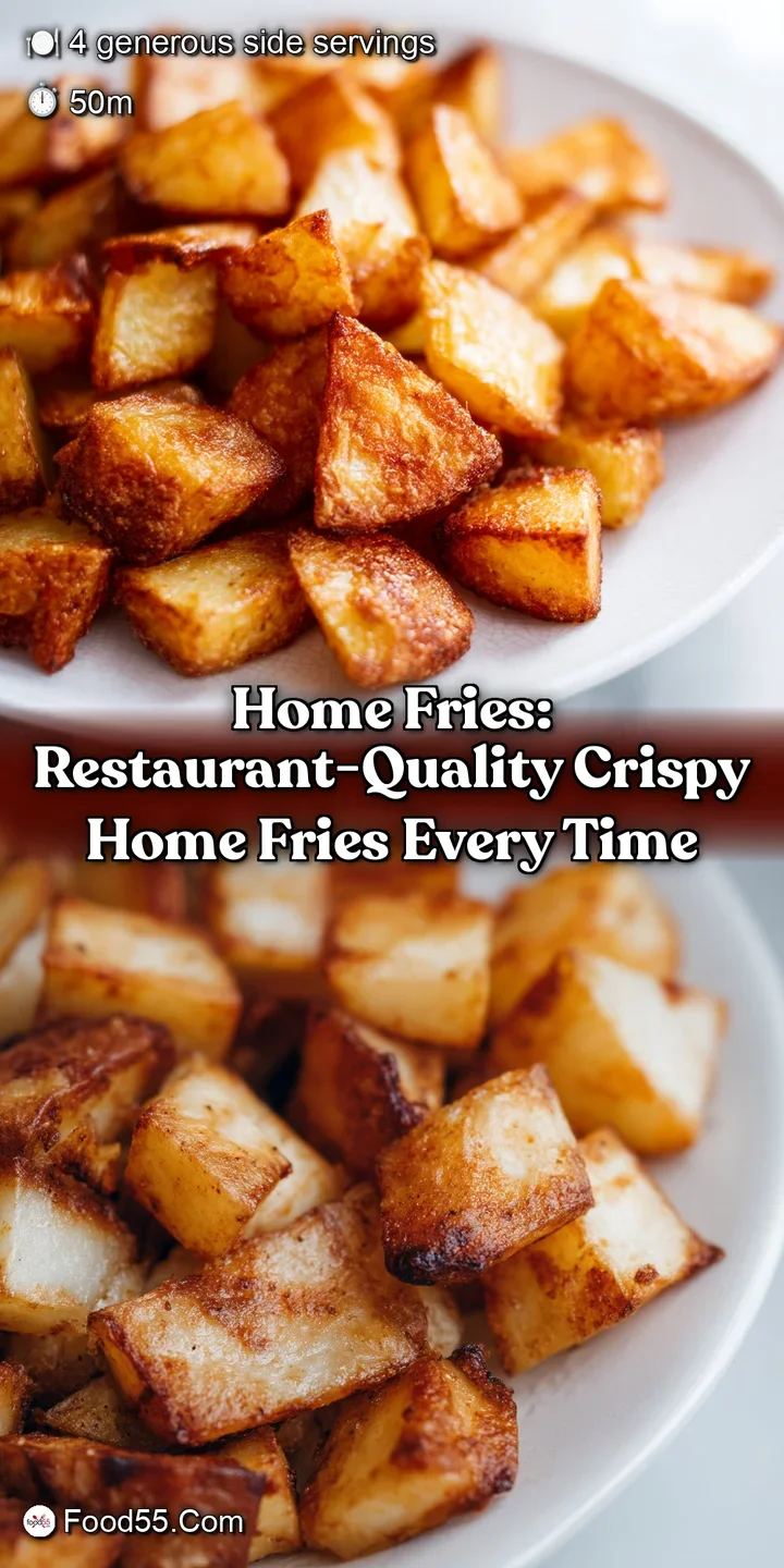 Home Fries: Restaurant-Quality Crispy Home Fries Every Time
