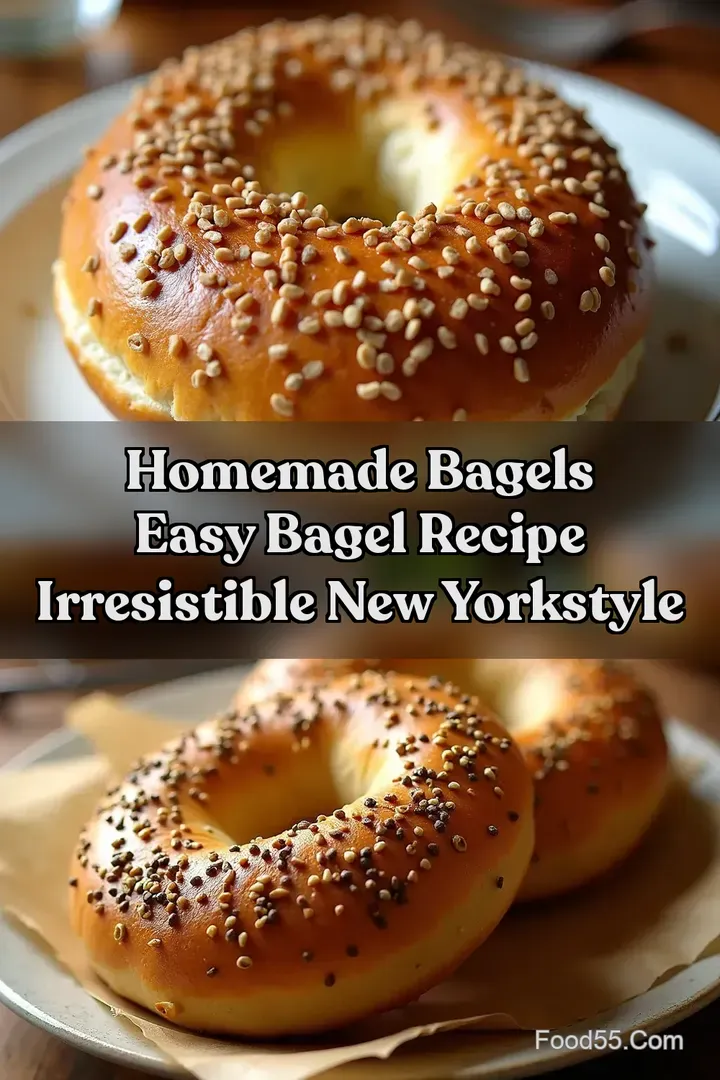 Homemade Bagels Easy Bagel Recipe Irresistible New YorkStyle