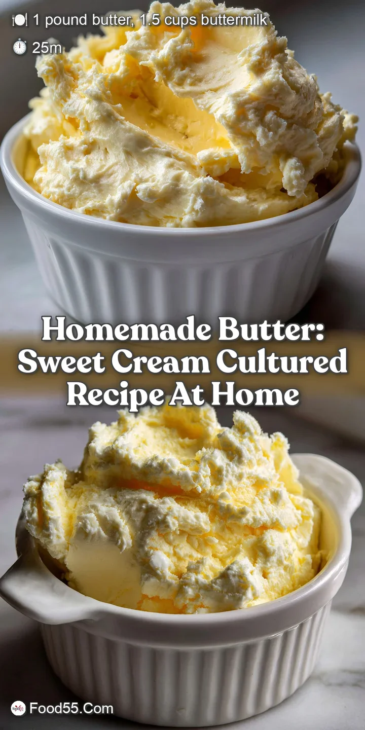 Homemade Butter: Sweet Cream Cultured Recipe At Home