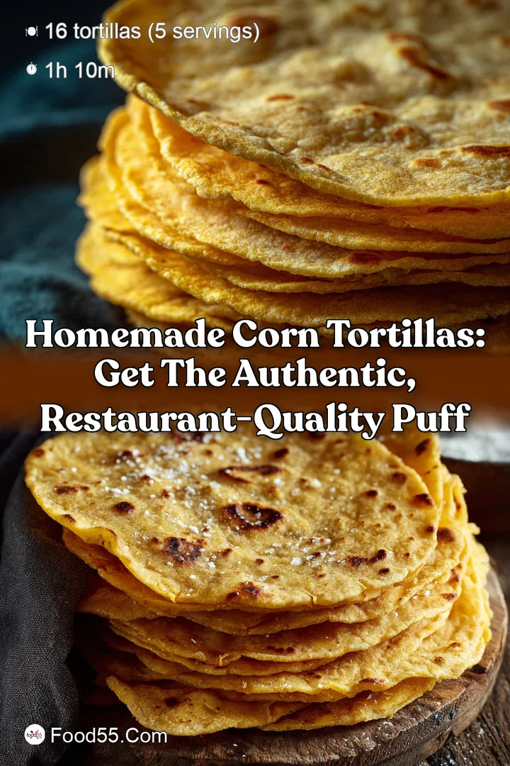 Homemade Corn Tortillas: Get the Authentic Restaurant-Quality Puff