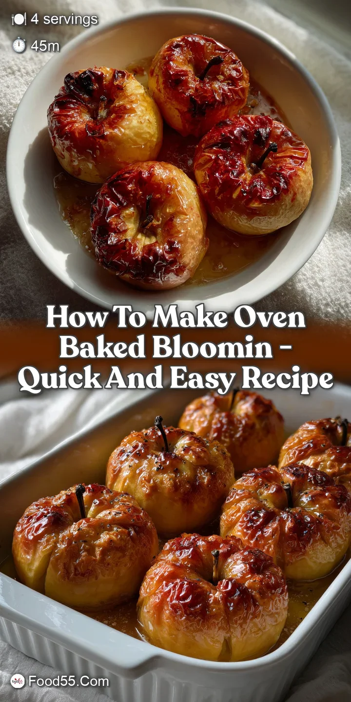 How to Make Oven Baked Bloomin - Quick and Easy Recipe