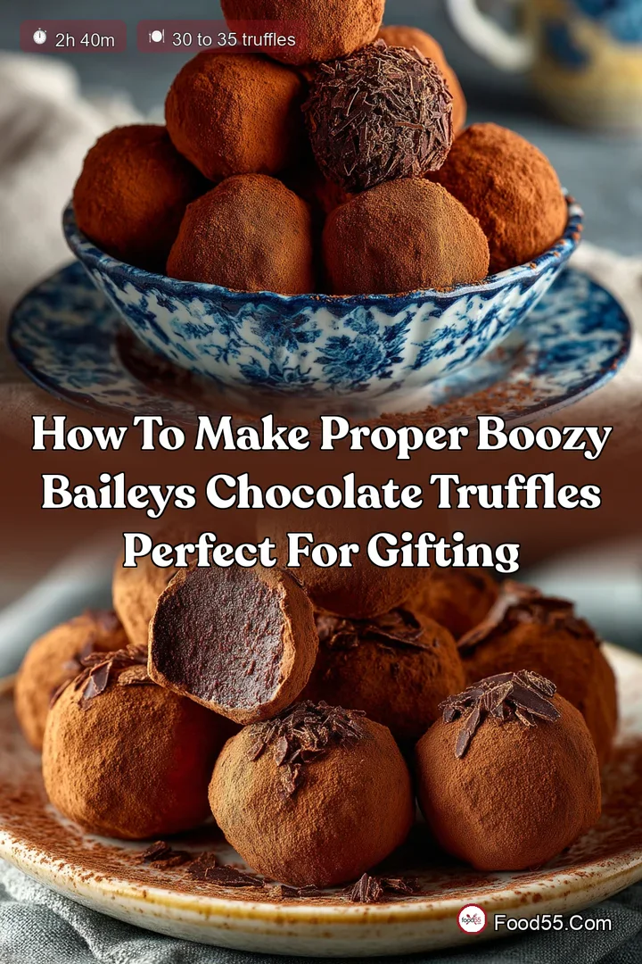 How to Make Proper Boozy Baileys Chocolate Truffles Perfect for Gifting