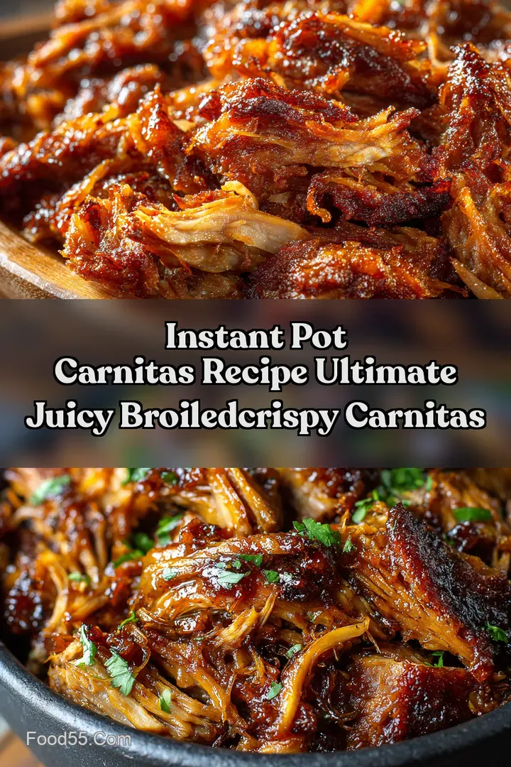 Instant Pot Carnitas Recipe Ultimate Juicy BroiledCrispy Carnitas