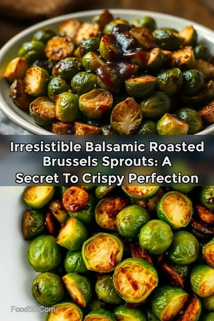 Irresistible Balsamic Roasted Brussels Sprouts: A Secret to Crispy Perfection