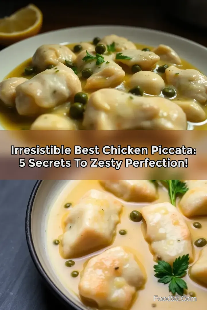 Irresistible Best Chicken Piccata: 5 Secrets to Zesty Perfection! : PIN FOR LATER Irresistible Best Chicken Piccata: 5 Secrets to Zesty Perfection!