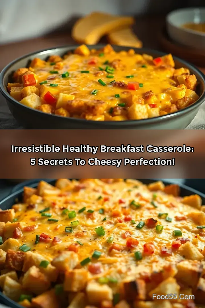 Irresistible Healthy Breakfast Casserole: 5 Secrets to Cheesy Perfection!