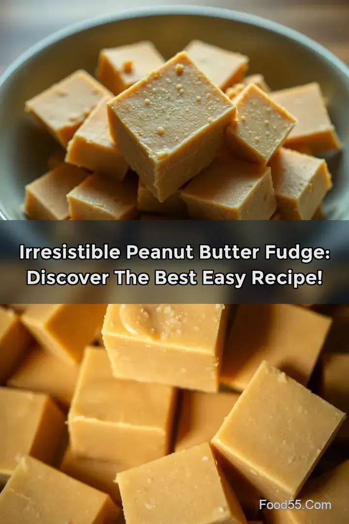 Irresistible Peanut Butter Fudge: Discover the Best Easy Recipe!