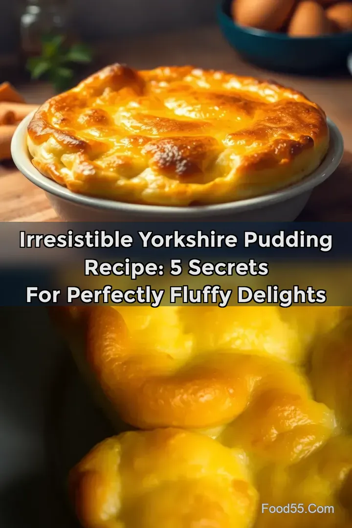 Irresistible Yorkshire Pudding Recipe: 5 Secrets for Perfectly Fluffy Delights : PIN FOR LATER Irresistible Yorkshire Pudding Recipe: 5 Secrets for Perfectly Fluffy Delights