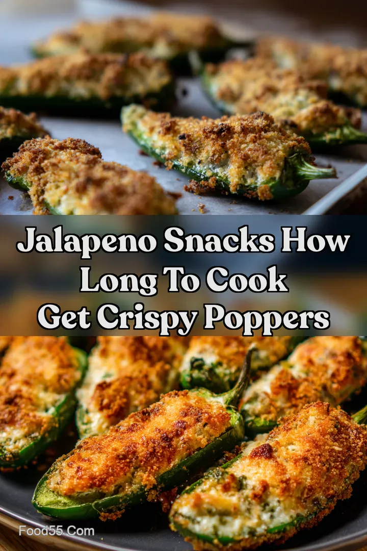 Jalapeno Snacks How Long to Cook Get Crispy Poppers