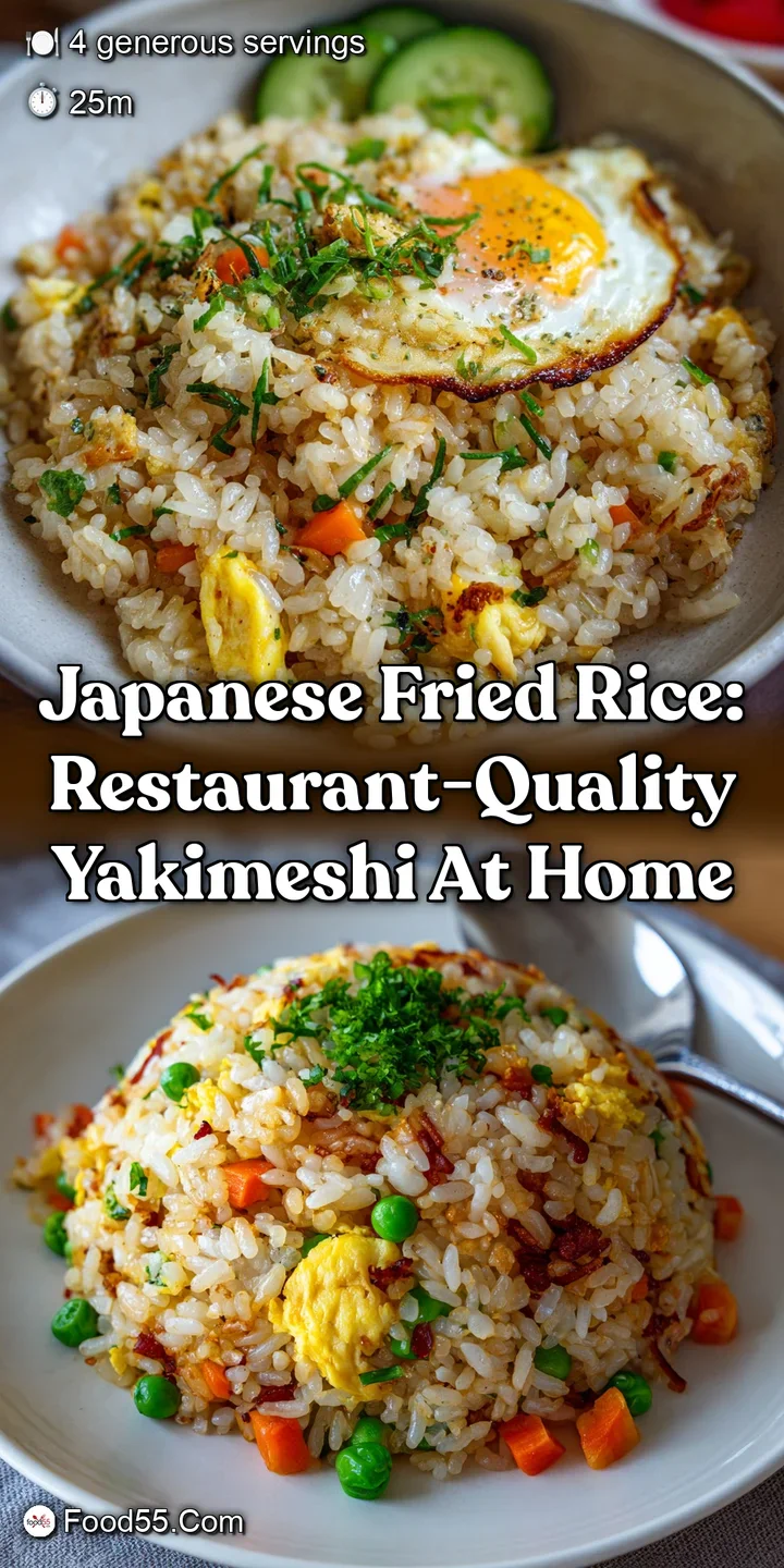 Japanese Fried Rice: Restaurant-Quality Yakimeshi at Home