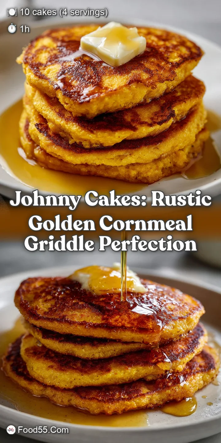 Johnny Cakes: Rustic Golden Cornmeal Griddle Perfection