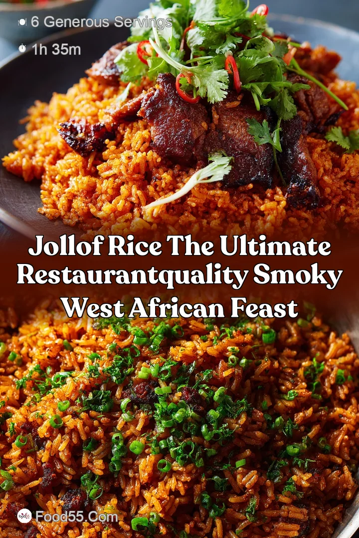 Jollof Rice The Ultimate RestaurantQuality Smoky West African Feast