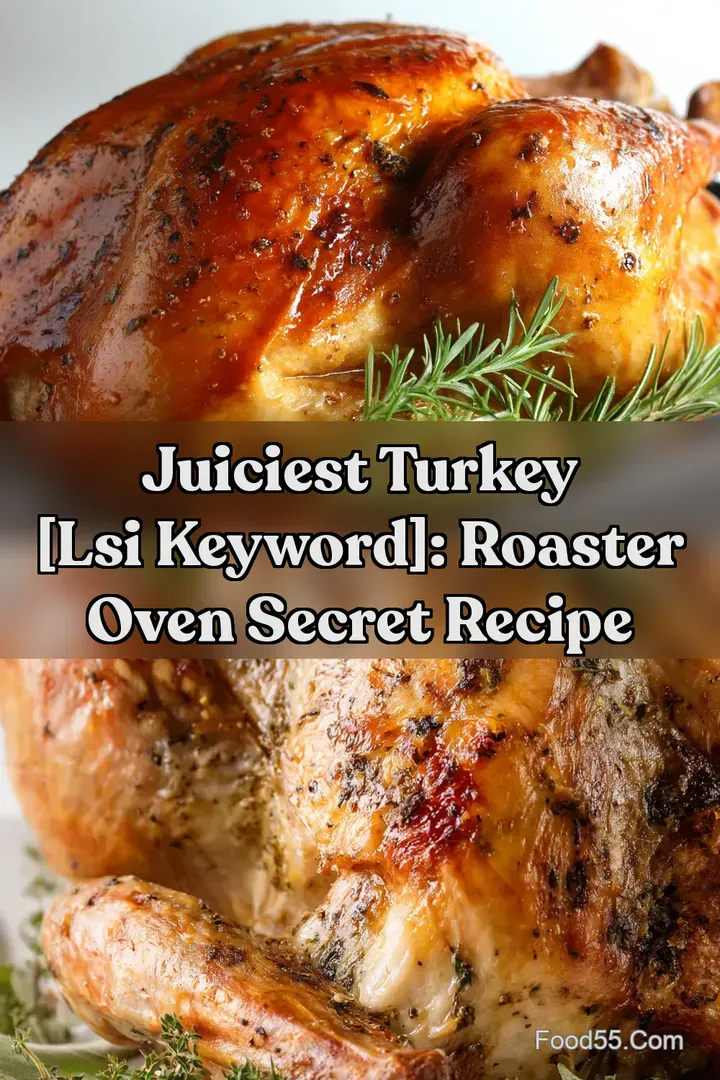Juiciest Turkey [LSI Keyword]: Roaster Oven Secret Recipe