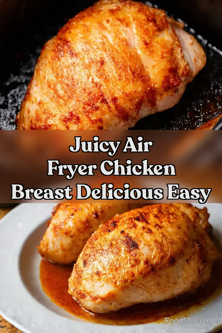 Juicy Air Fryer Chicken Breast Delicious Easy