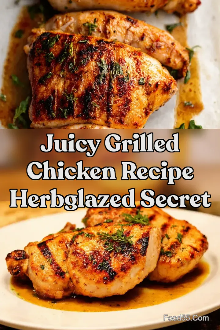 Juicy Grilled Chicken Recipe HerbGlazed Secret