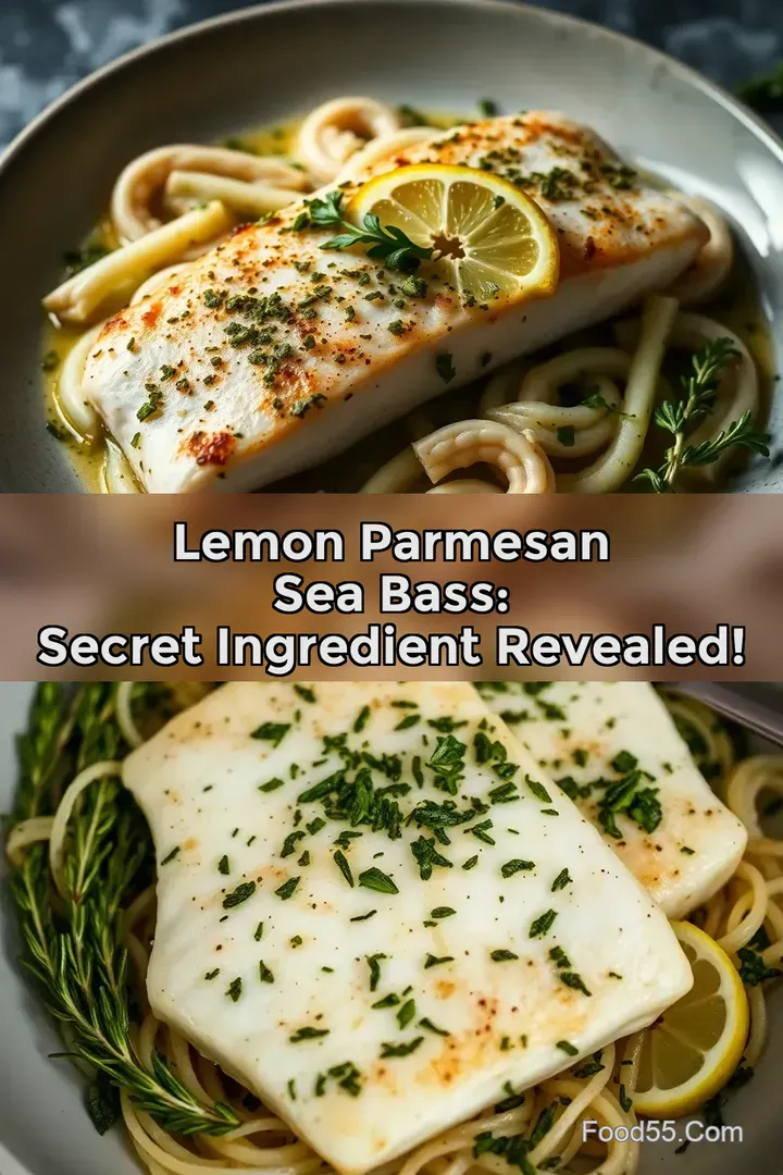Lemon Parmesan Sea Bass: Secret Ingredient Revealed!