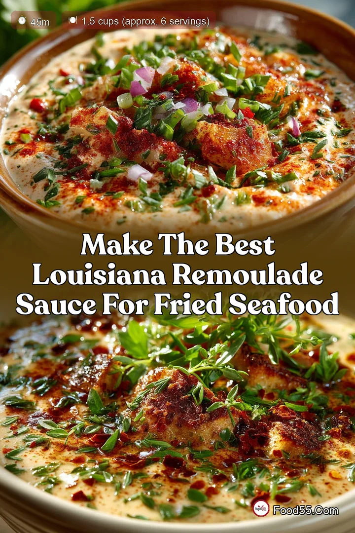 Make the Best Louisiana Remoulade Sauce for Fried Seafood