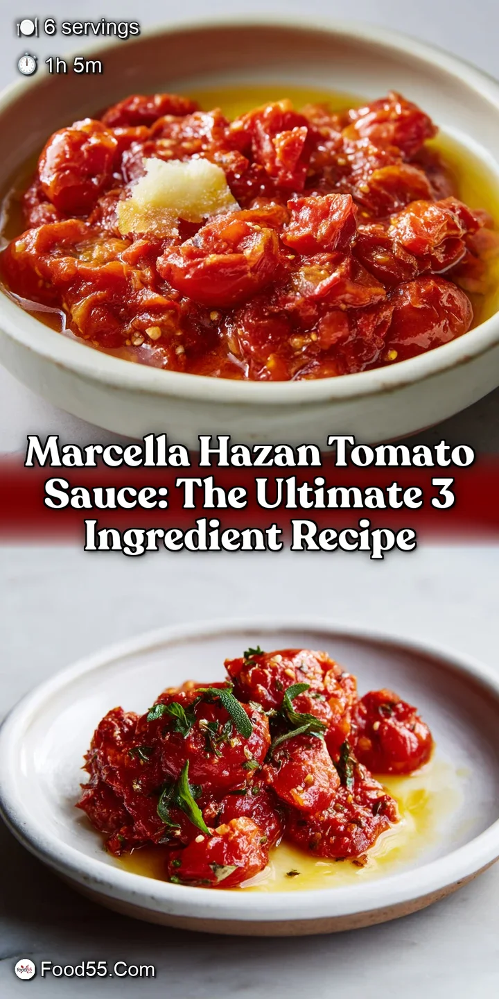 Marcella Hazan Tomato Sauce: The Ultimate 3 Ingredient Recipe