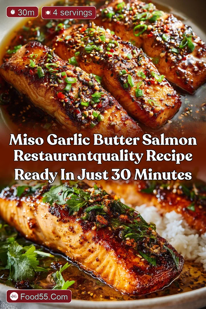 Miso Garlic Butter Salmon RestaurantQuality Recipe Ready in Just 30 Minutes