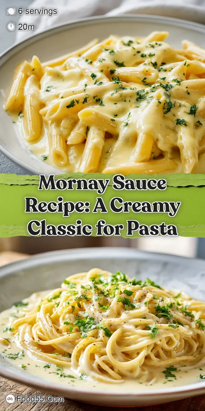 Close-up view of rich, bubbling mornay sauce, its creamy texture glistening with melted cheese, ready to be devoured.