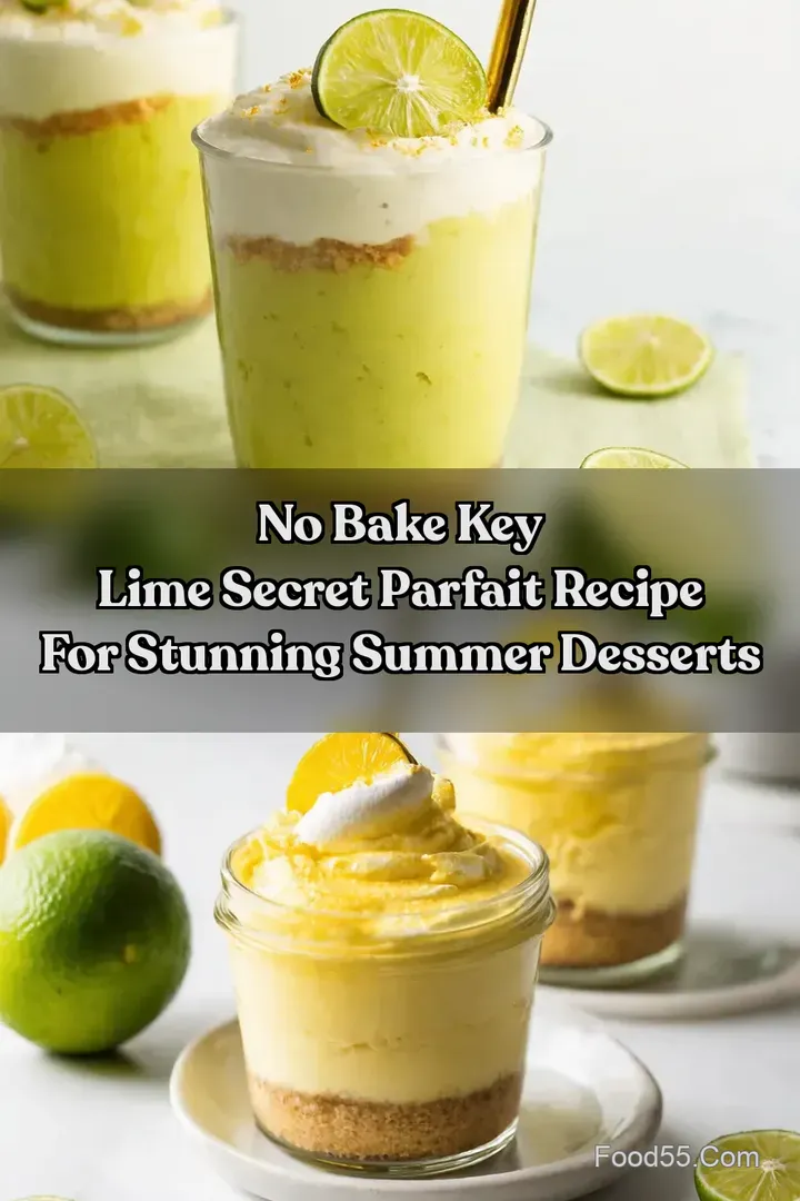 No Bake Key Lime Secret Parfait Recipe for Stunning Summer Desserts