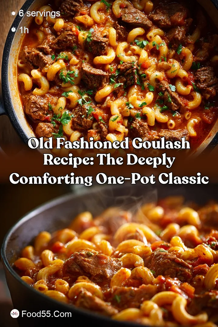 Old Fashioned Goulash Recipe: The Deeply Comforting One-Pot Classic