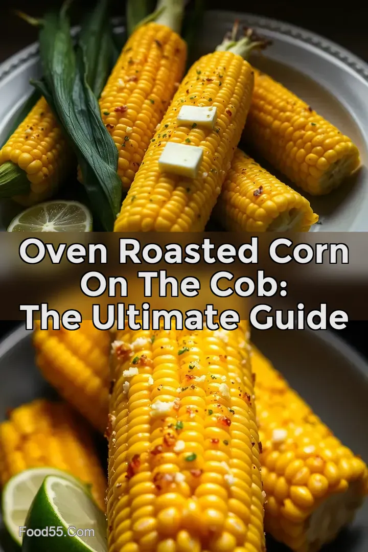 Oven Roasted Corn on the Cob: The Ultimate Guide : PIN FOR LATER Oven Roasted Corn on the Cob: The Ultimate Guide
