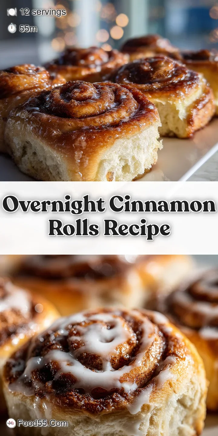 Close-up of a glazed cinnamon roll. Intricate swirls of dough and cinnamon visible. The icing appears rich and decadent.