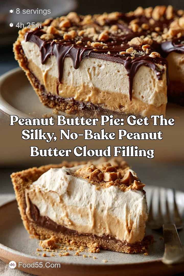 Peanut Butter Pie: Get the Silky No-Bake Peanut Butter Cloud Filling