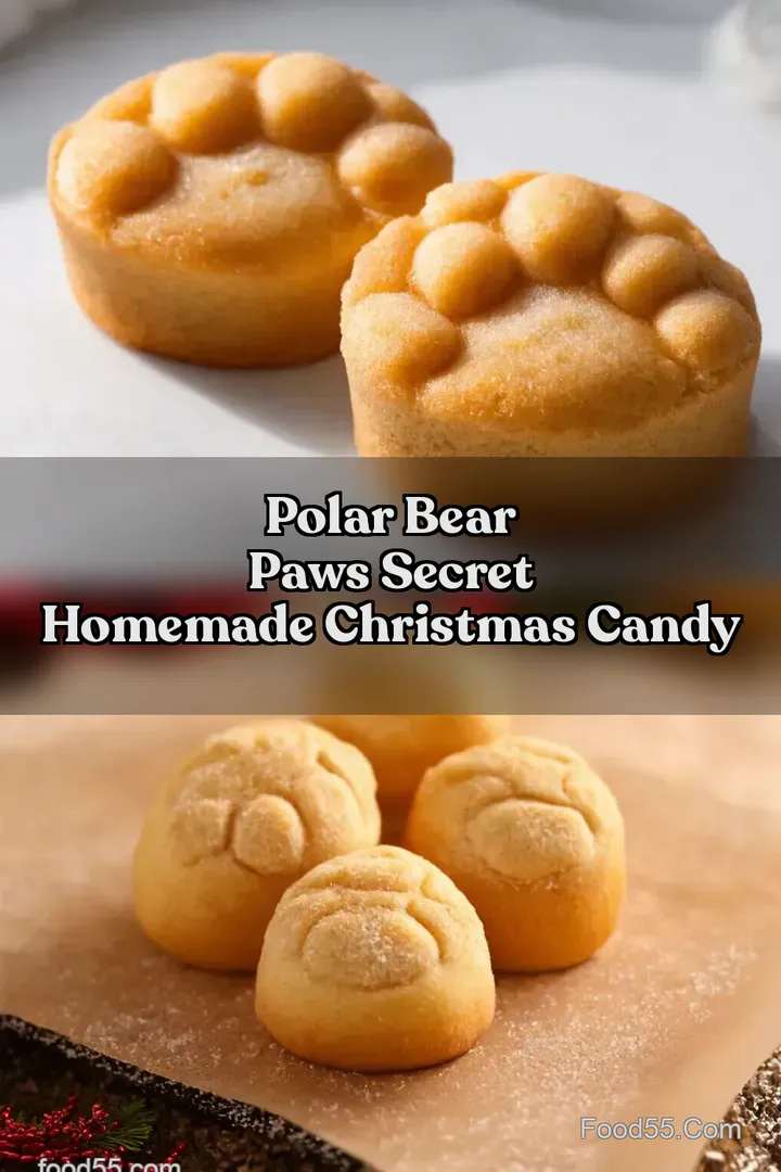 Polar Bear Paws Secret Homemade Christmas Candy