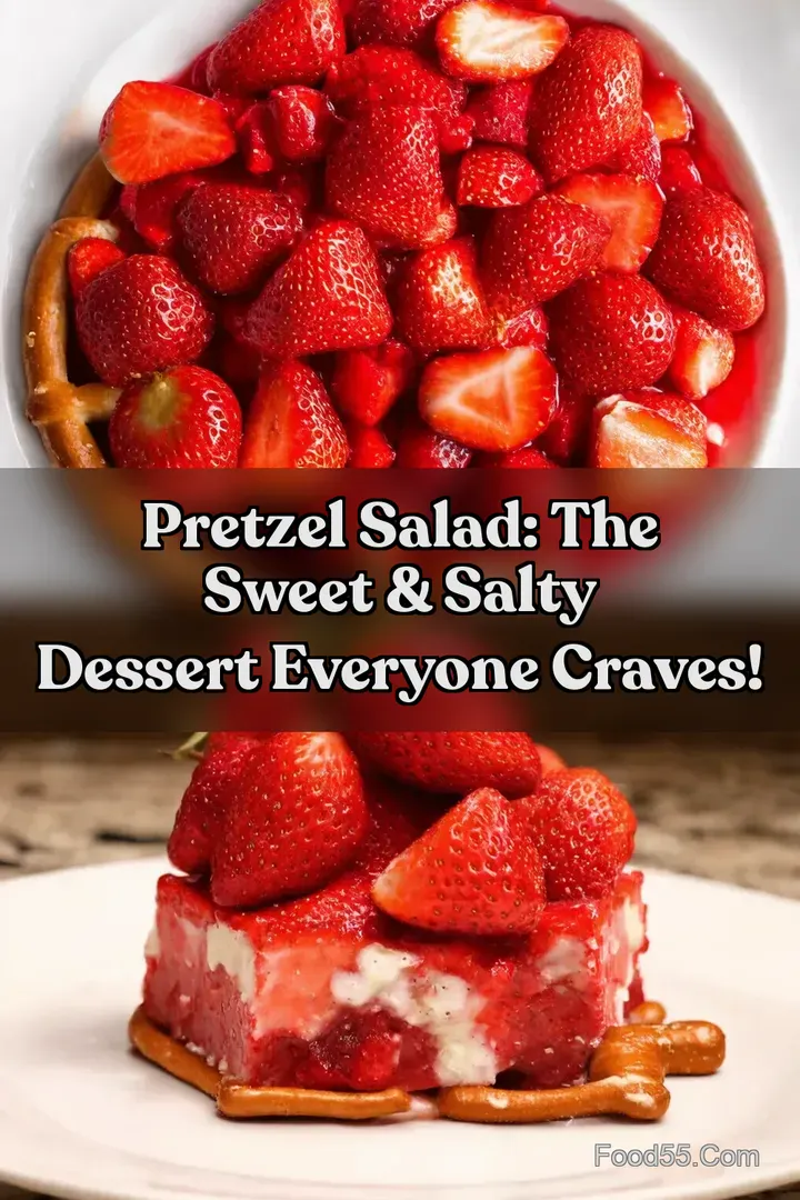 Pretzel Salad: The Sweet & Salty Dessert Everyone Craves! : PIN FOR LATER Pretzel Salad: The Sweet & Salty Dessert Everyone Craves!