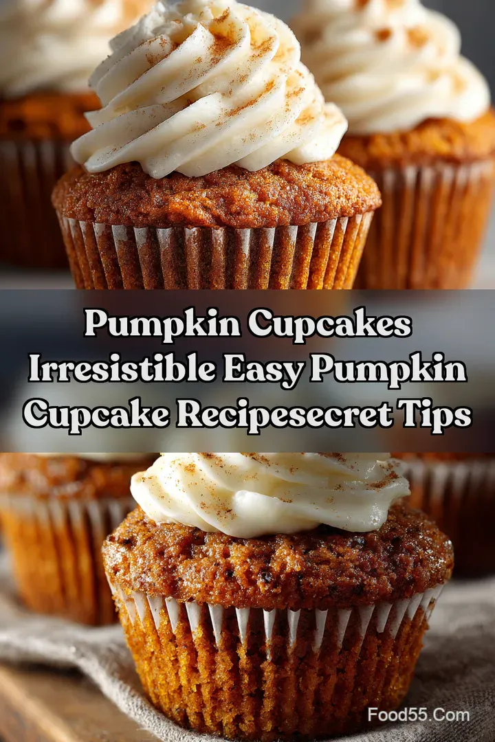 Pumpkin Cupcakes Irresistible Easy Pumpkin Cupcake RecipeSecret Tips