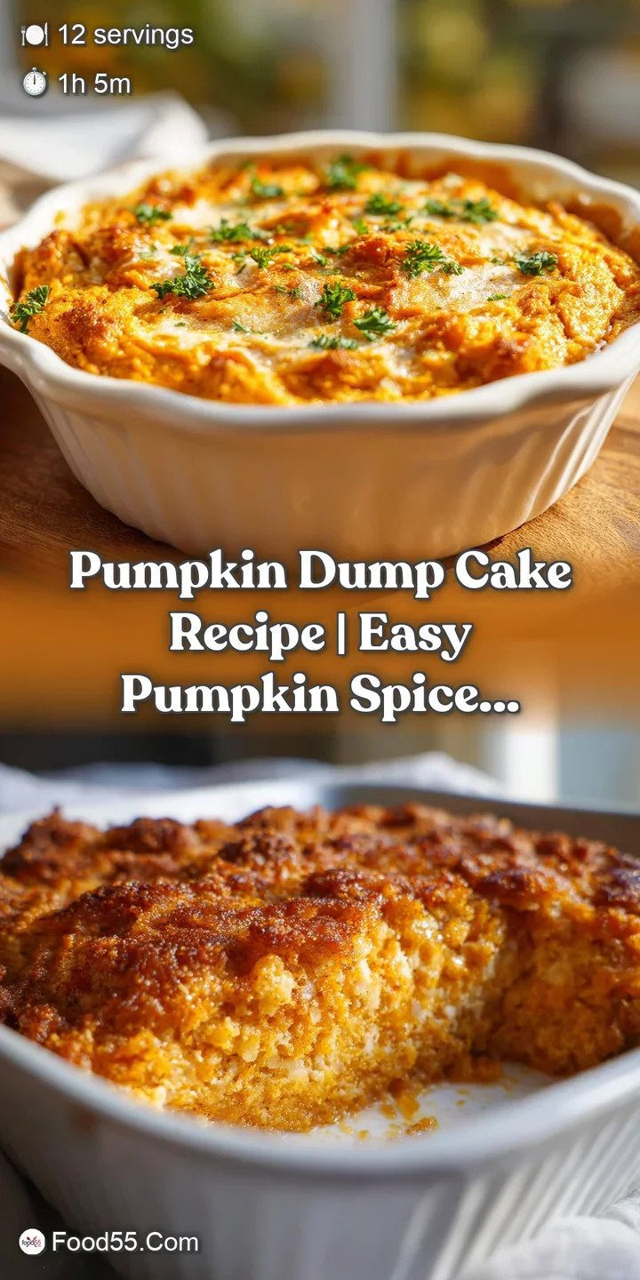 Close-up of moist, spiced pumpkin cake studded with dollops of velvety custard, steam gently rising.