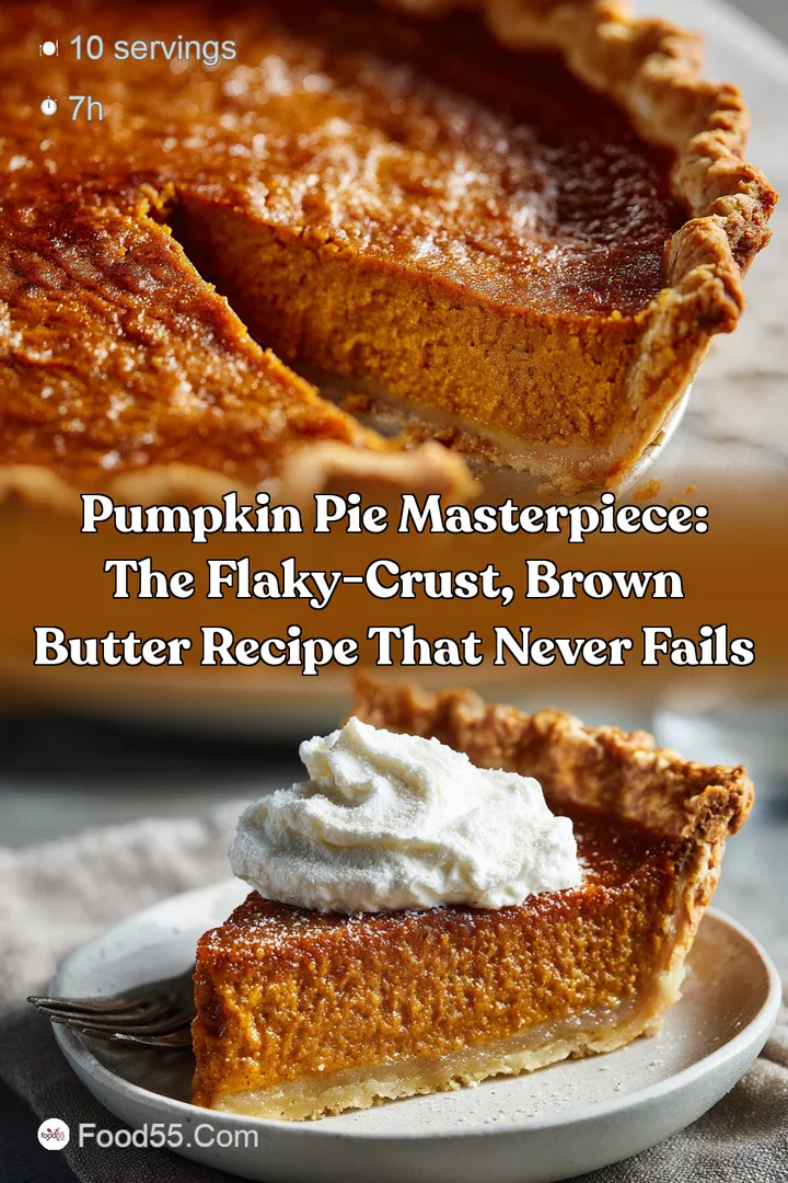 Pumpkin Pie Masterpiece: The Flaky-Crust Brown Butter Recipe That Never Fails