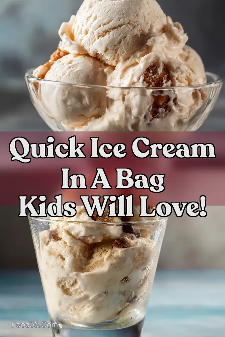 Quick Ice Cream In A Bag Kids Will Love!