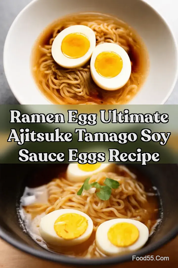 Ramen Egg Ultimate Ajitsuke Tamago Soy Sauce Eggs Recipe