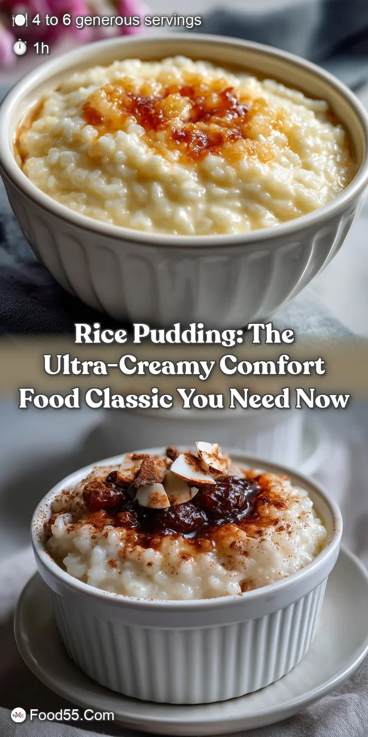Rice Pudding: The Ultra-Creamy Comfort Food Classic You Need Now